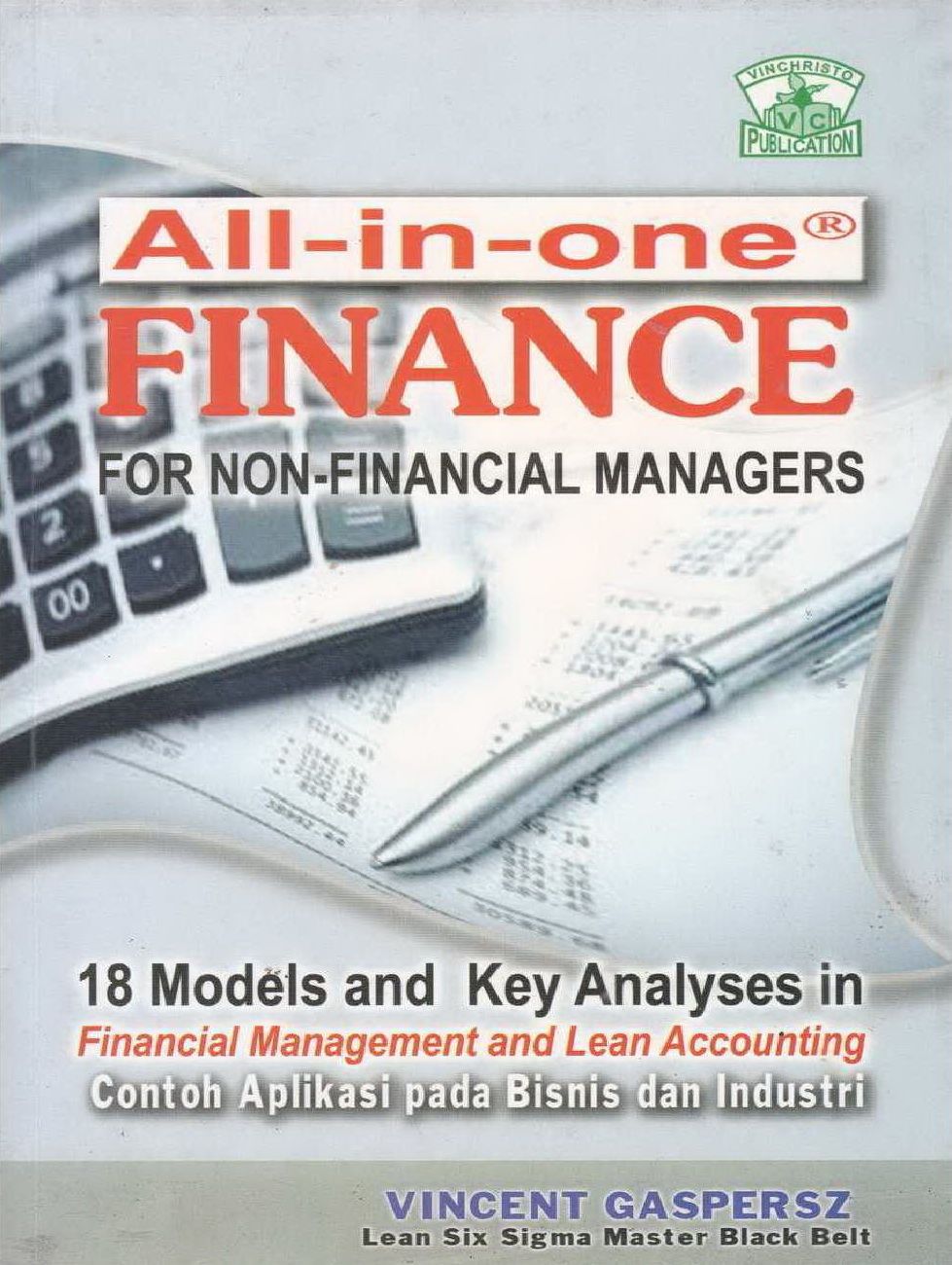 2012 All-in-One Finance for Non-Financial Managers VG